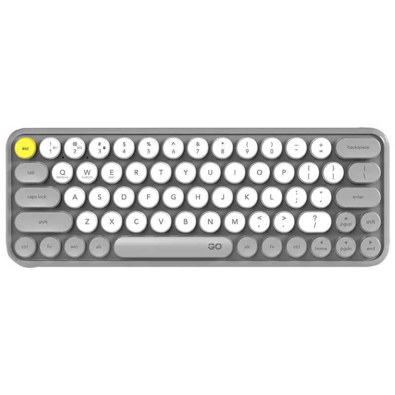 Miš tastatura Combo Wireless Fantech WK-896 GO Mochi 65 sivi