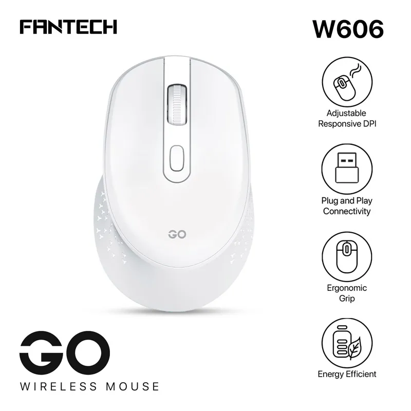Miš Wireless Gaming Fantech W606 GO beli