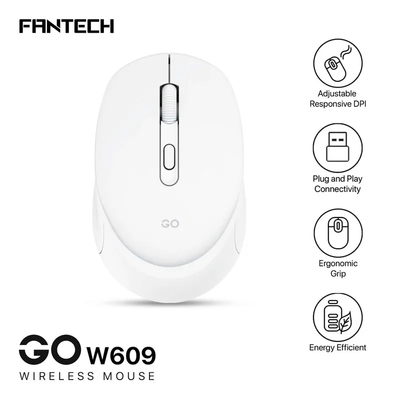 Miš Wireless Gaming Fantech W609 GO beli