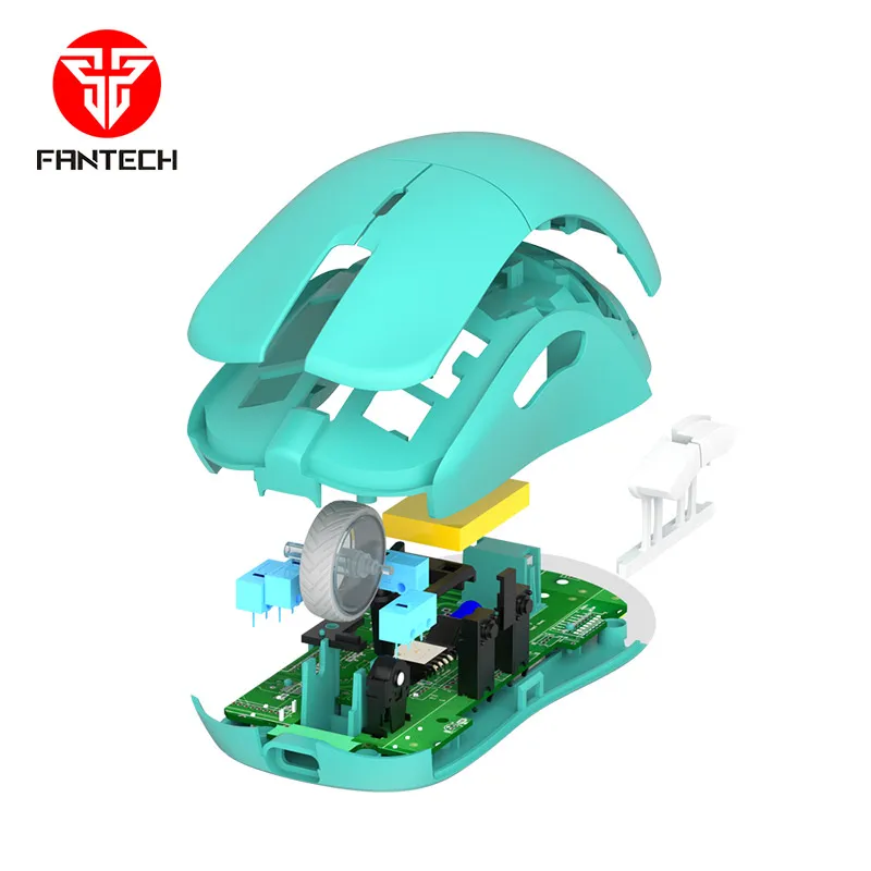 Miš wireless Gaming Fantech XD3 Helios mint edition