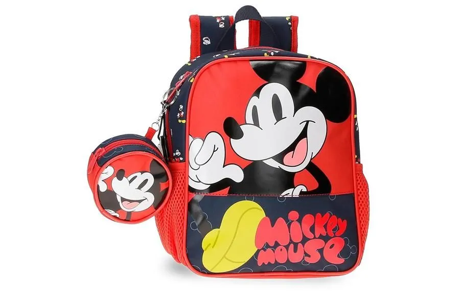 MICKEY FASHION ranac za vrtić - crvena