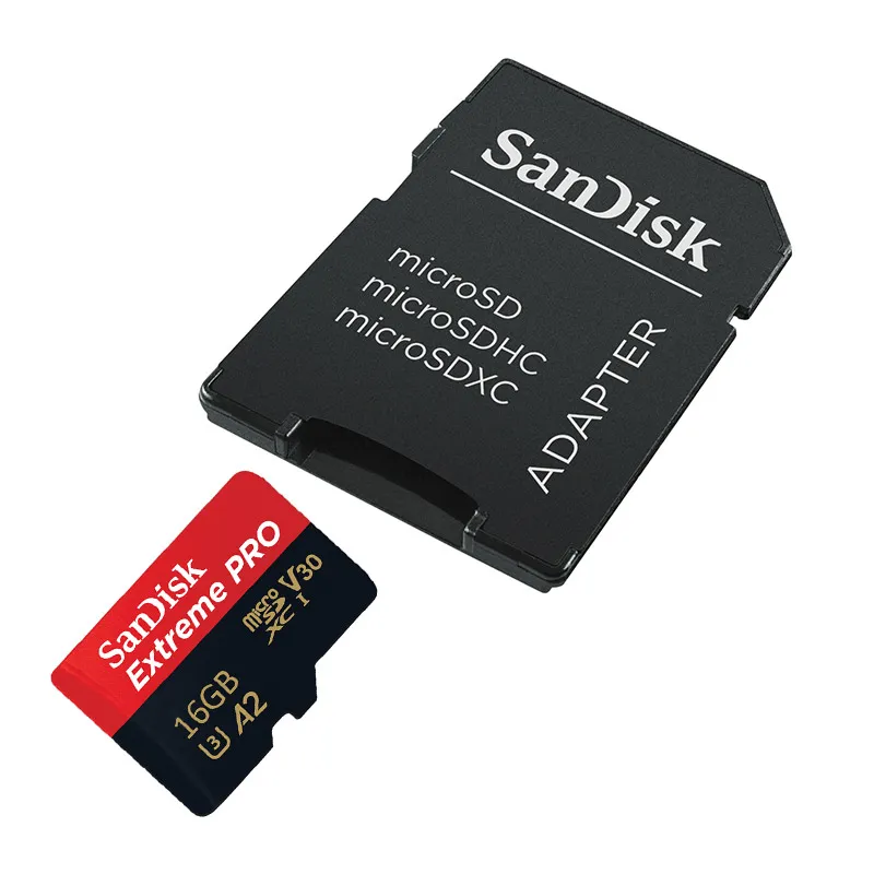 Micro SD SanDisk SDHC Extreme Pro 16GB 4K 170 MB/S Class 10 sa adapterom