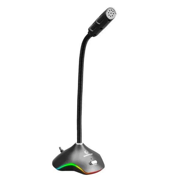 RAMPAGE Mikrofon gaming RMX-M7 PYTHON PC/PS4/XBOX/Mobile crno/crveni 35592