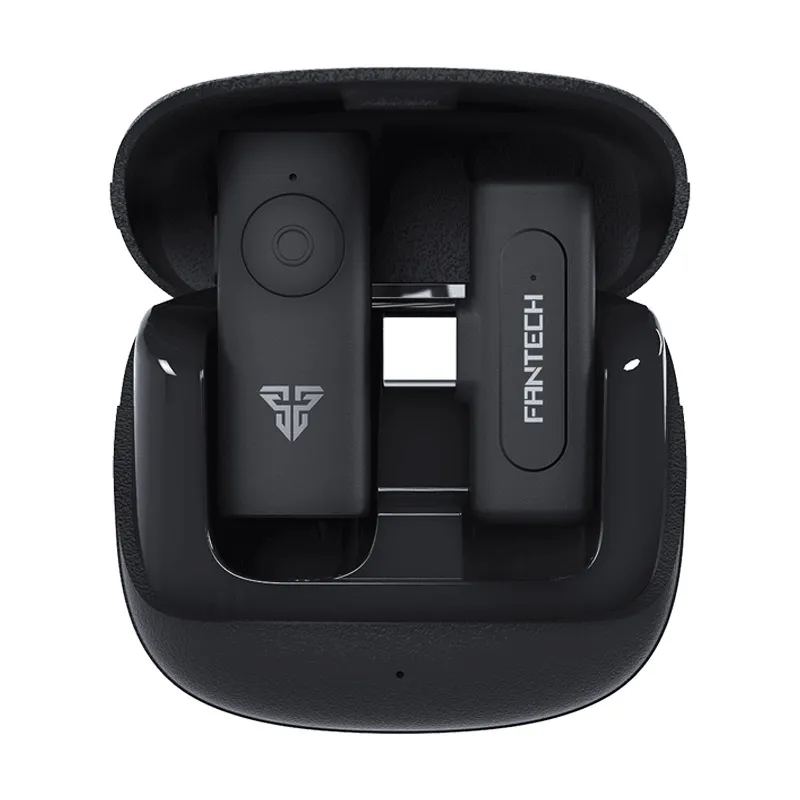 Mikrofon Wireless Fantech Lavalier Leviosa Air WMV11C (Single Mic) Type-C crni