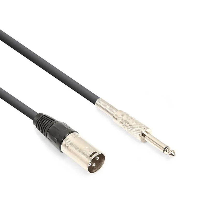 Mikrofonski kabel 6/3mm na XLR Muski JWD-AU20 0/2m-0/5m
