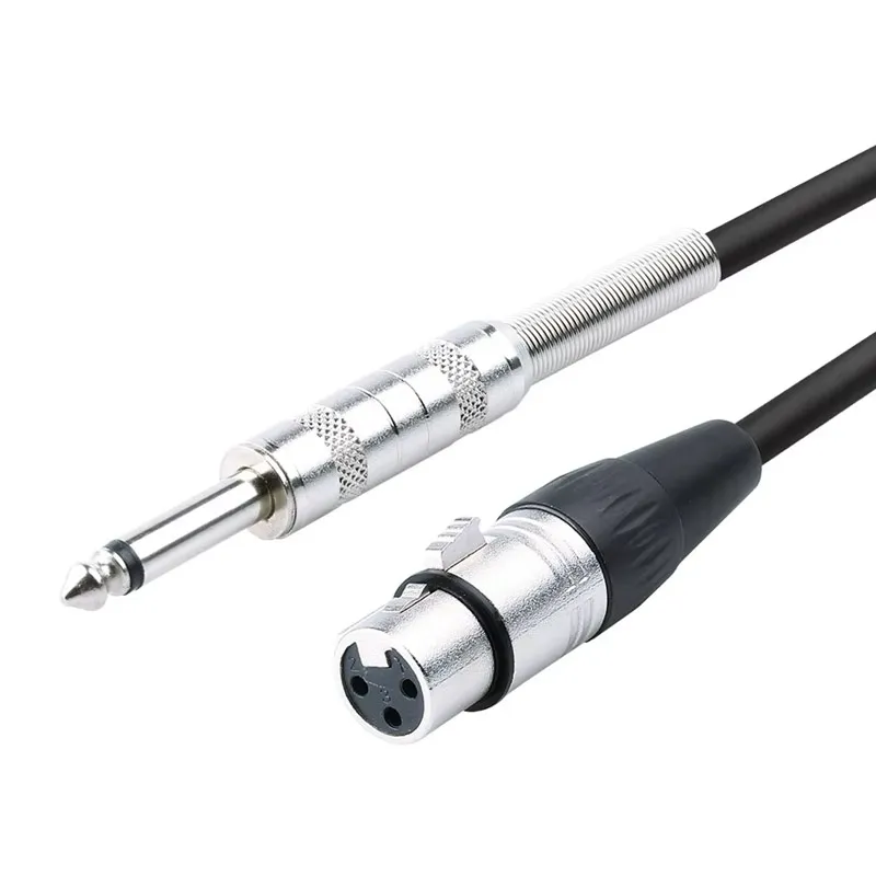 Mikrofonski kabel 6/3mm na XLR Zenski JWD-AU20 0/2m-0/5m