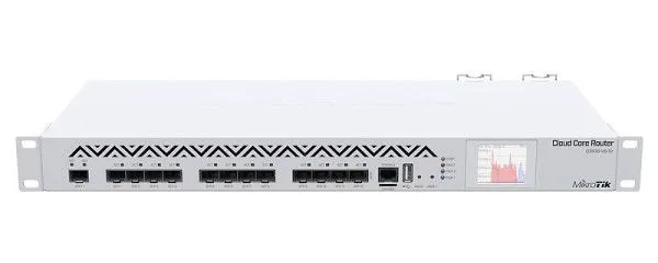 MIKROTIK CCR1016-12S-1S+ Cluod Core Router with case