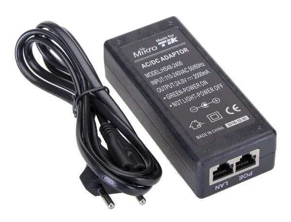 MIKROTIK MiktoTik PoE adapter 24v 2A 48W za RouterBOARD i ALIX
