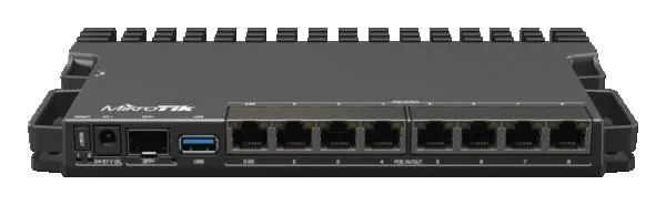 MIKROTIK RB5009UPr+S+IN with RouterOS L5 license indoor case
