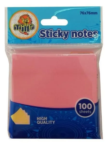 MILA Samolepljivi stiker 100/1 pink