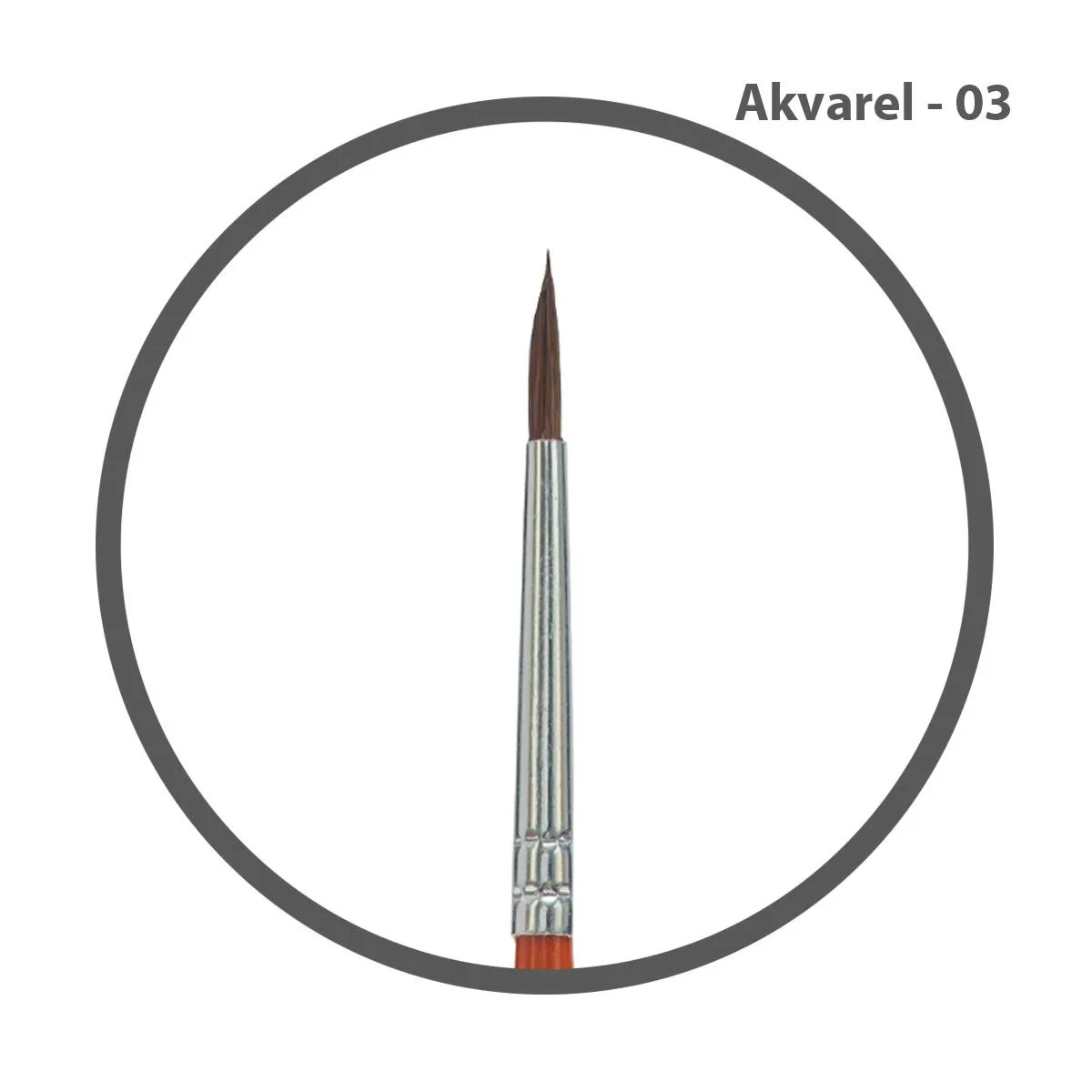 MILAN Četkica Akvarel br.03  101 3 80303