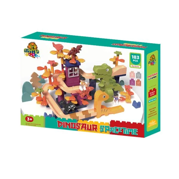 MILLA Kocke dinosaur spacetime 183 dela