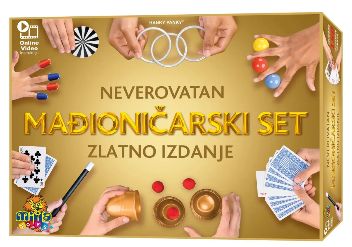 MILLA Mađioničarski set 150 trikova