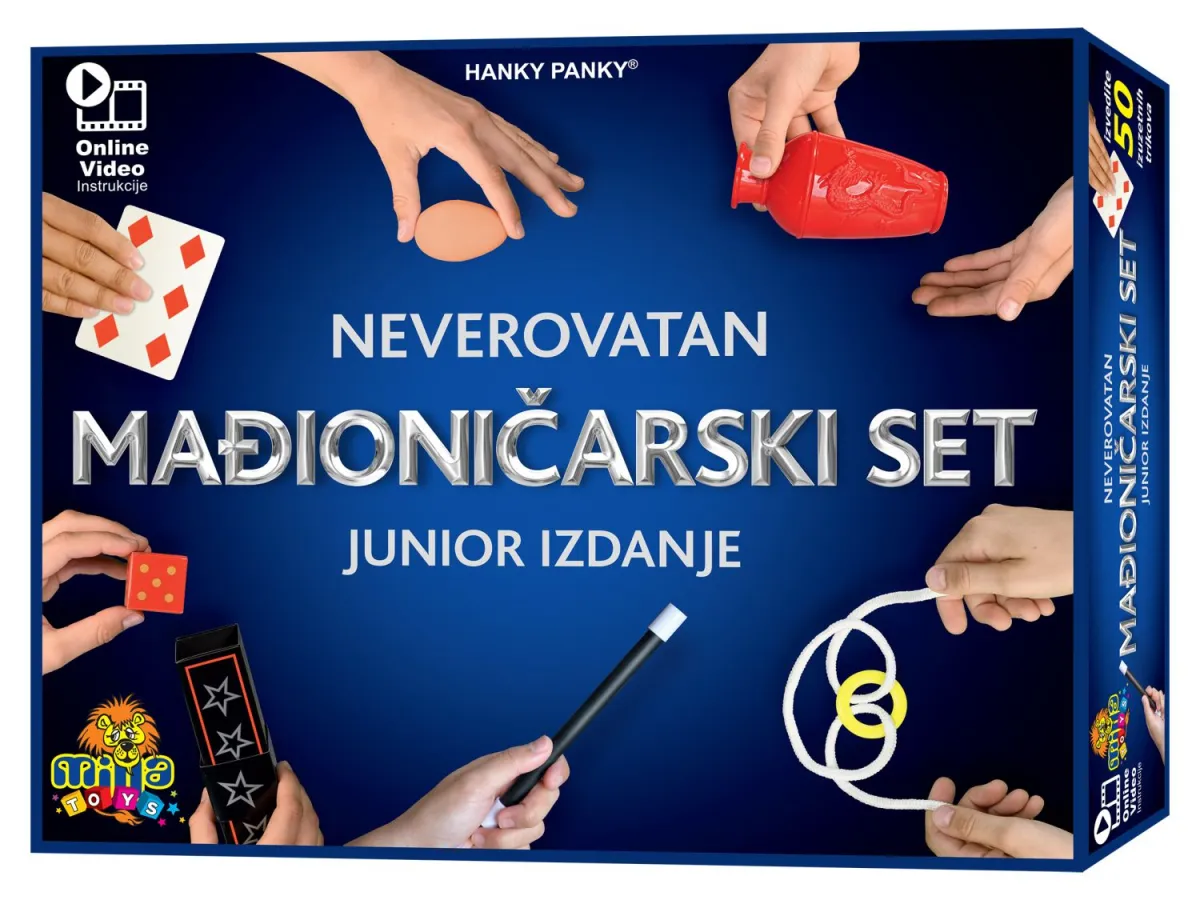 MILLA Mađioničarski set 50 trikova