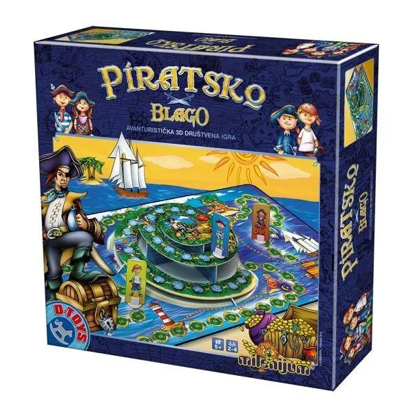 MILLATOYS Društvena igra Piratsko blago