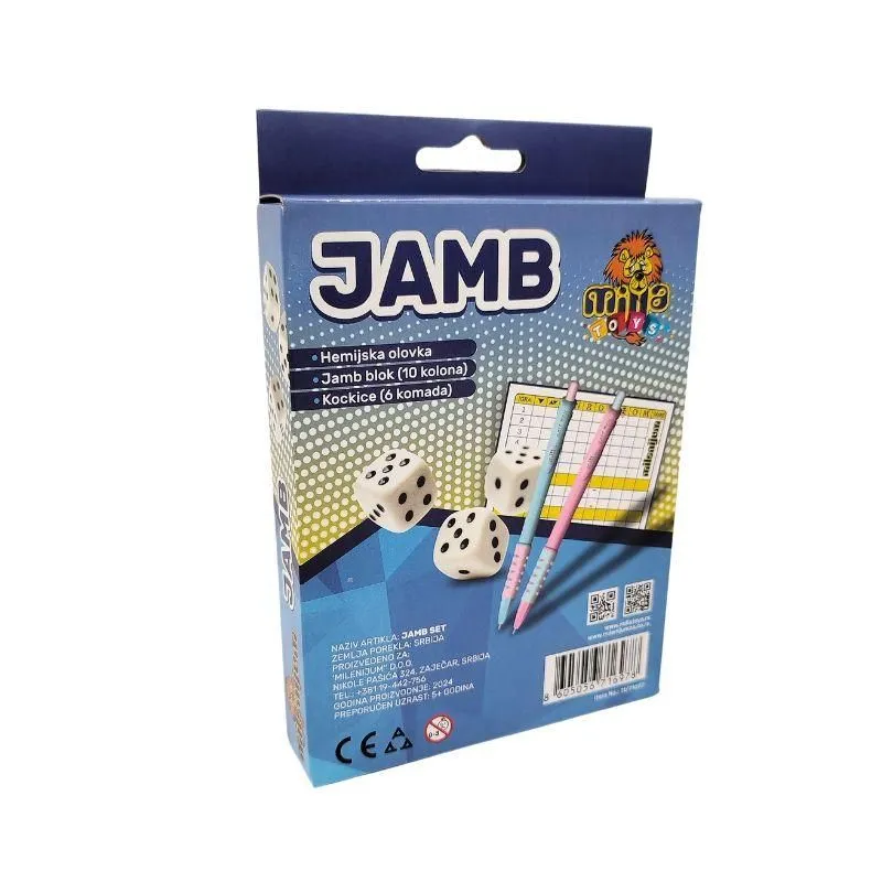 MILLATOYS Jamb set u kutiji