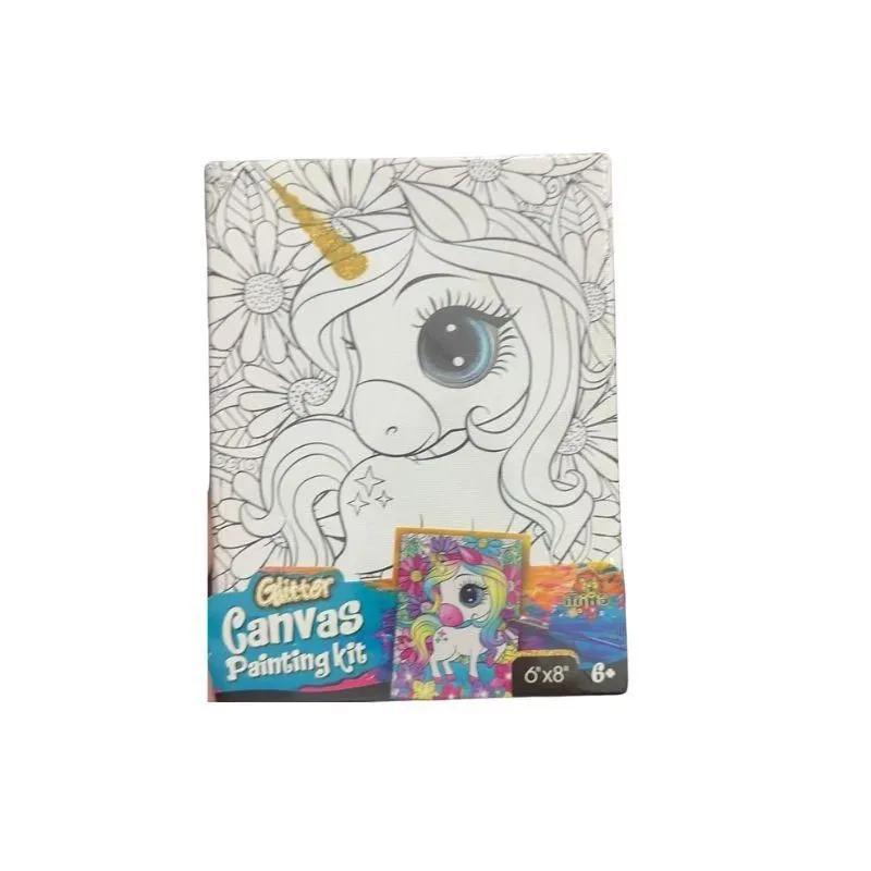 MILLATOYS Kreativni set Slika na platnu Unicorn glitter ss-24-003
