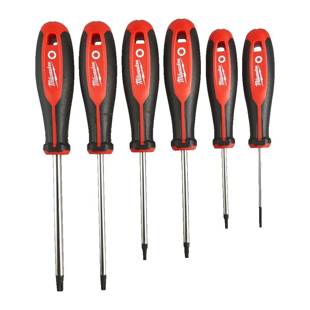 MILWAUKEE Torx odvijači T10-T40 set 6/1