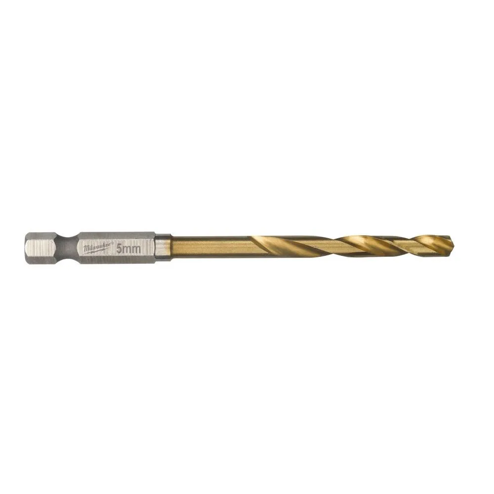 MILWAUKEE Udarne burgije za metal TIN HEX 5mm 1/4"