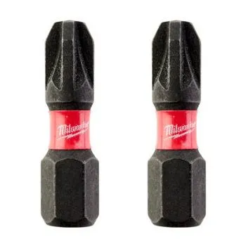 MILWAUKEE Udarni bitovi PZ SHOCKWAVE ojačani 1/4 PZ3 (set od 2 kom)