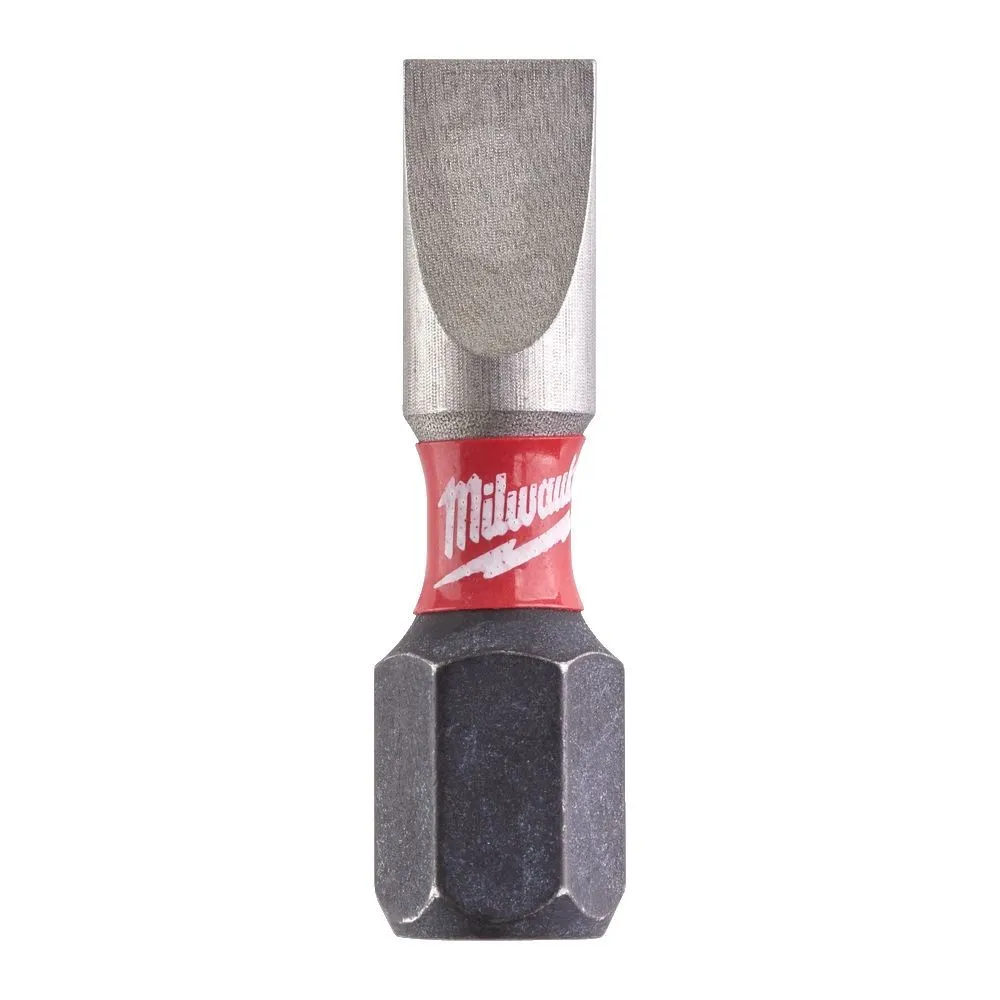 MILWAUKEE Udarni bitsevi SL SHOCKWAVE ojačani 1/4″ 0.8 x 5.5 x 25mm