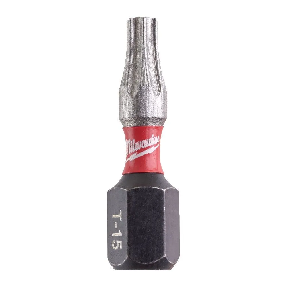 MILWAUKEE Udarni bitsevi TX SHOCKWAVE ojačani 1/4 TX15 x 25mm