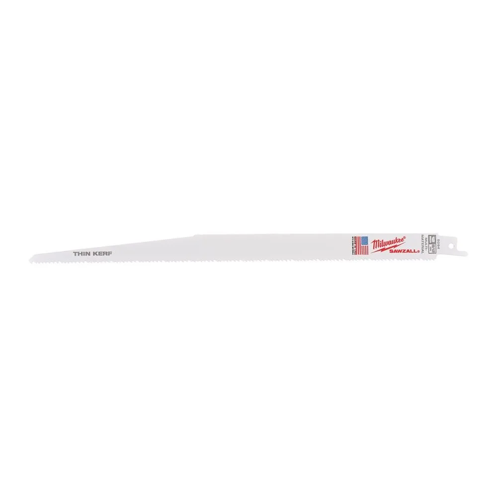 MILWAUKEE Univerzalne sabljaste testerice za Drvo / Metal / Plastiku 5/1 300mm 12" 8/12TPI