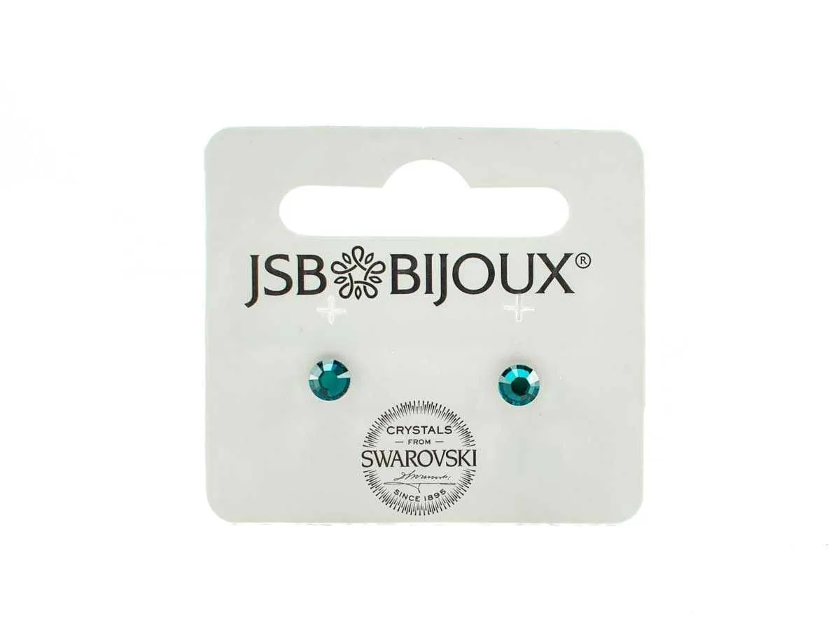 Minđuše sa Swarovski kristalima  BGAJ  713907 BLZ
