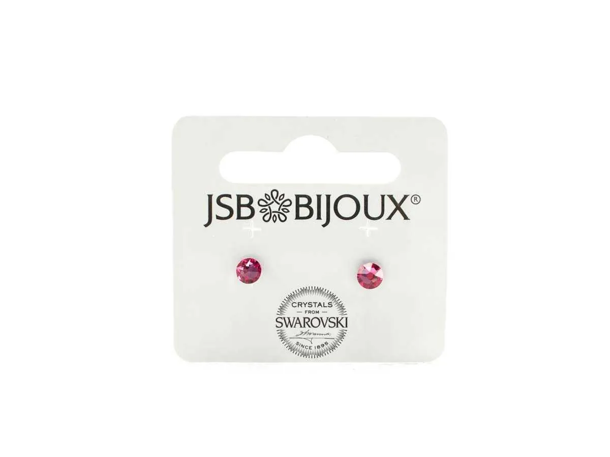 Minđuše sa Swarovski kristalima  BGAJ  713907 RO
