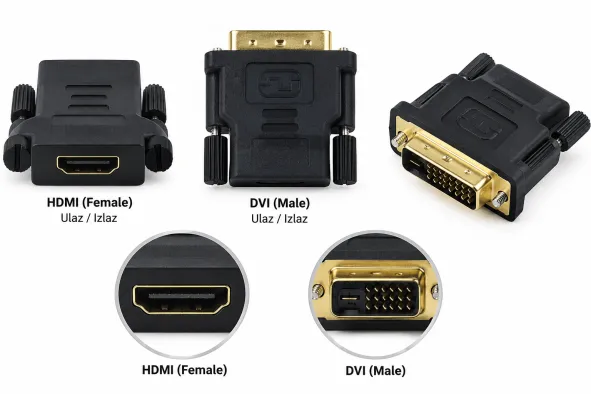 MKS DVI na HDMI adapter