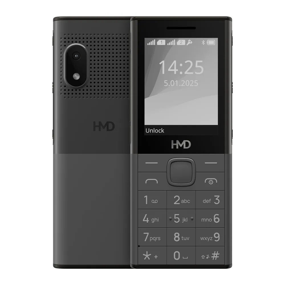 Mobilni telefon HMD Nokia 150 Music 2025 2.4 DS sivi