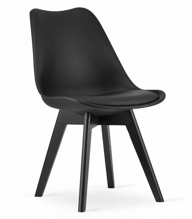 MODERNHOME Napoli set 4 stolice double black