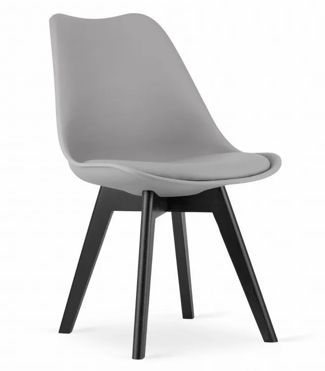 MODERNHOME Napoli set 4 stolice gray black
