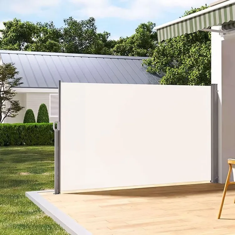 MODERNHOME Sklopivi paravan za dvorište 3x1.8m beige