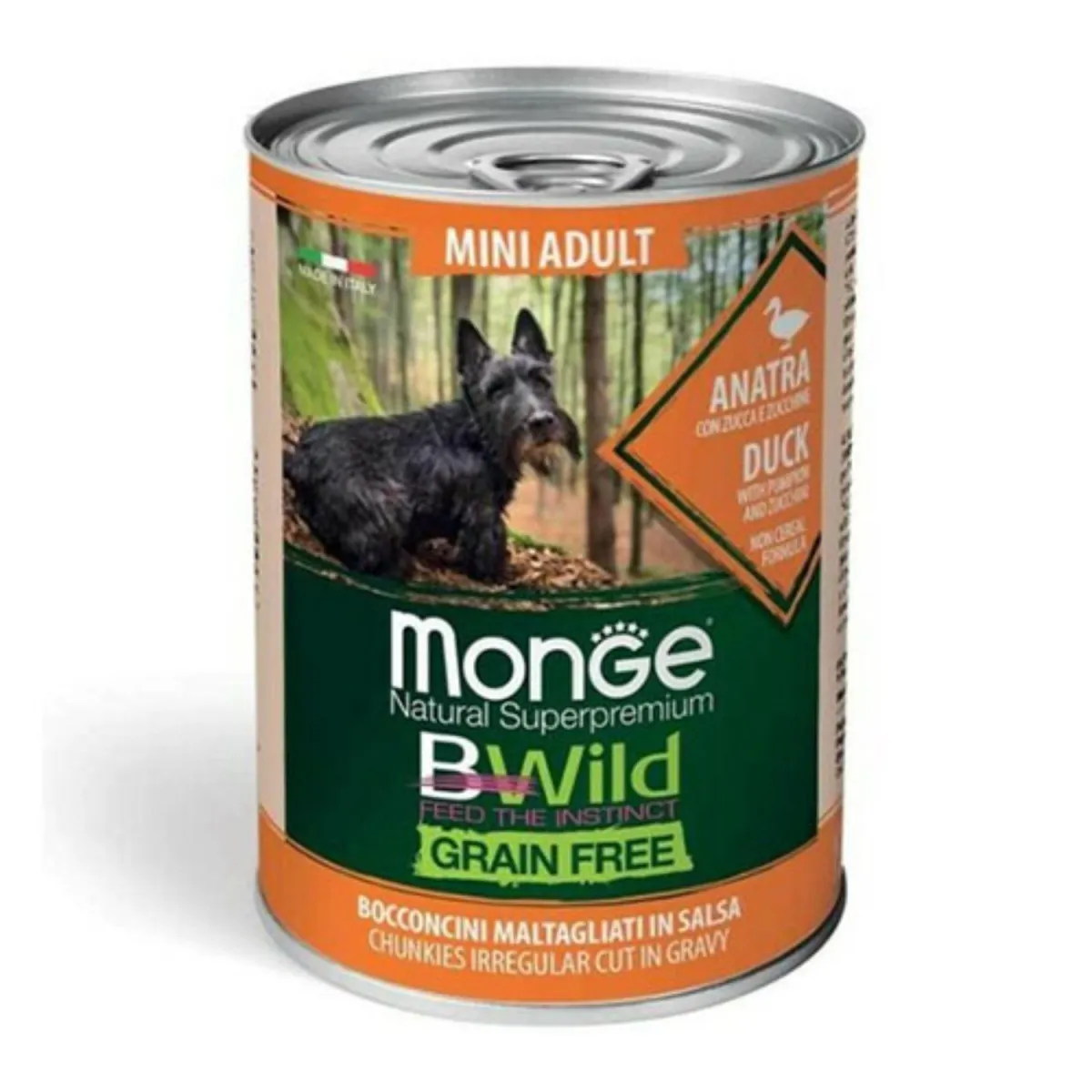 Monge Bwild Mini adult  Duck 400gr