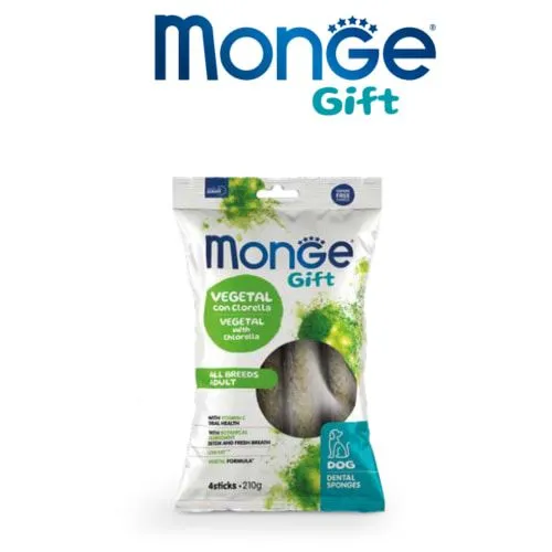 MONGE Dentalna poslastica Sponges All Breeds 210g