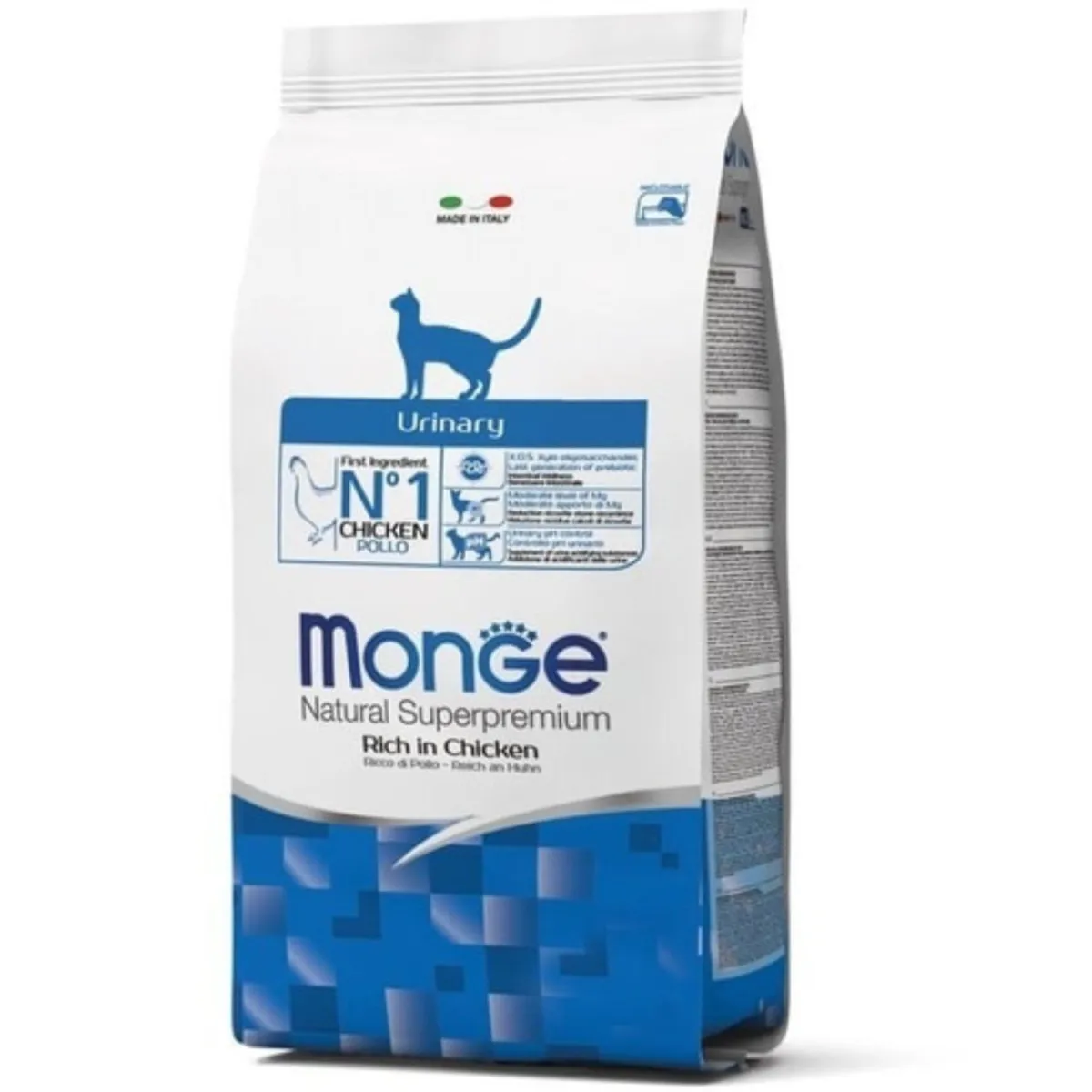 MONGE Hrana za mačke piletina URINARY  1.5KG