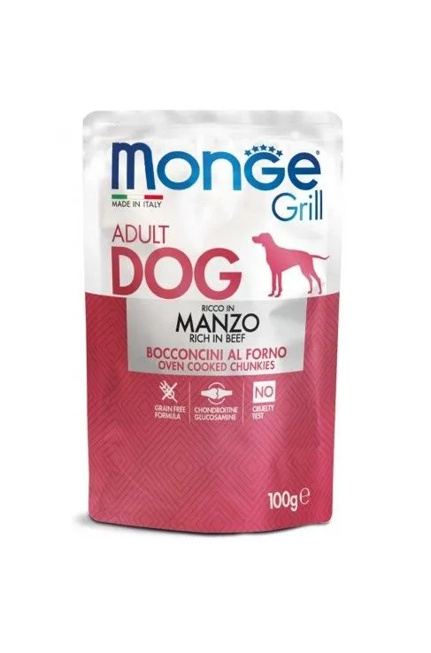 MONGE Hrana za pse Grill sos govedina 100g