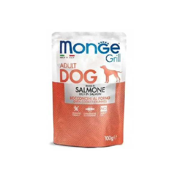 MONGE Hrana za pse Grill sos losos 100g