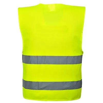 MONSUN Prsluk Hi-Vis M474 sa dve horizontalne trake/ žuta