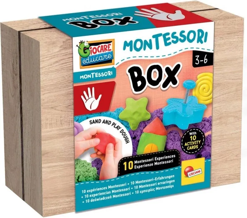 MONTESORI Edukativni set - Kutija Čulo dodira 105441