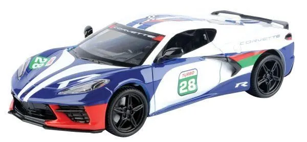 MOTOR MAX Metalni model automobila GT Racing 2020 Corvette C8 1:24