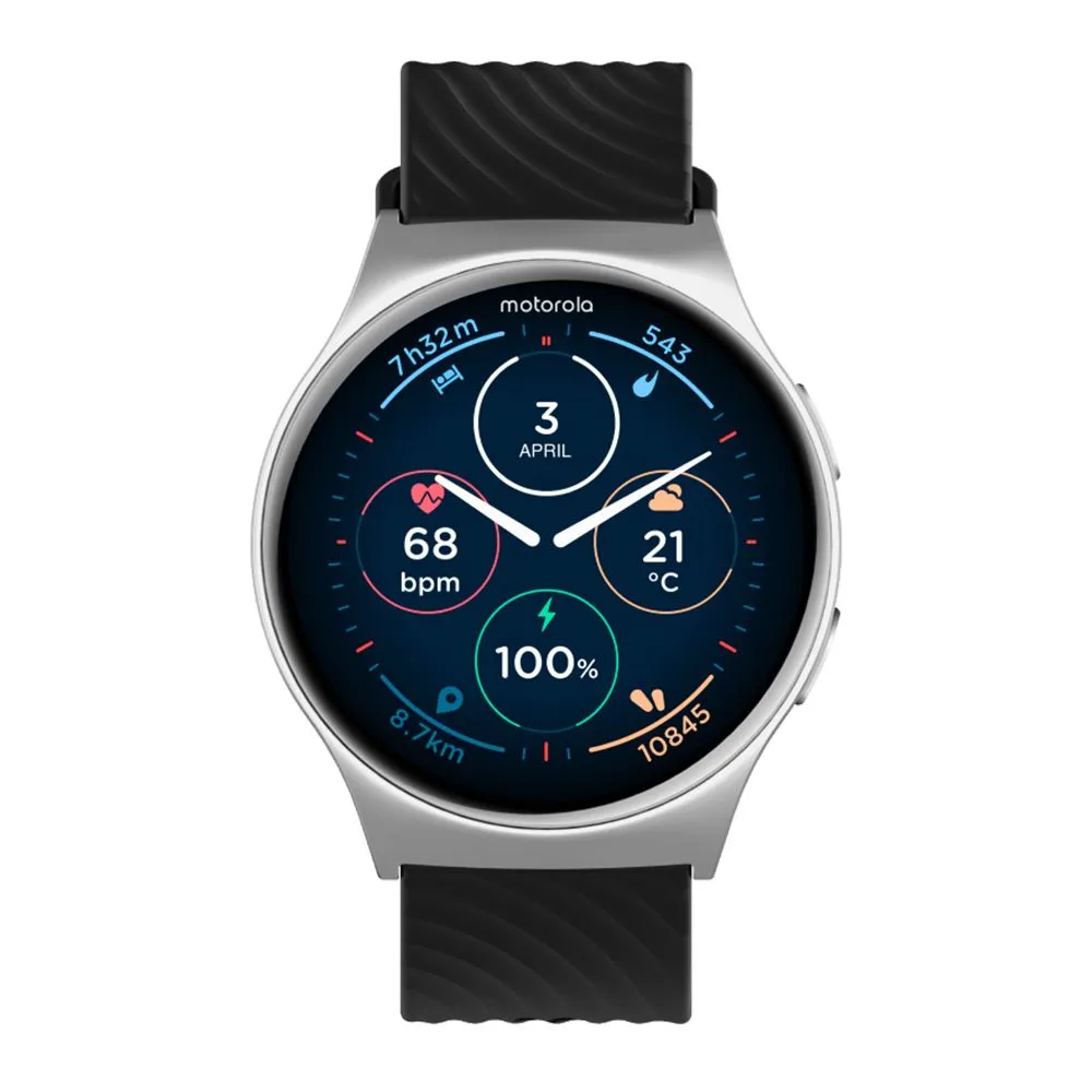 MOTOROLA Pametni sat Moto Watch 120, srebrna
