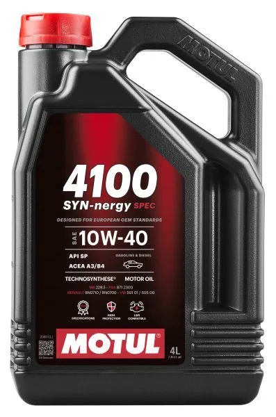 MOTUL ulje za motor 4100 SYN-NER S 10W40 4L