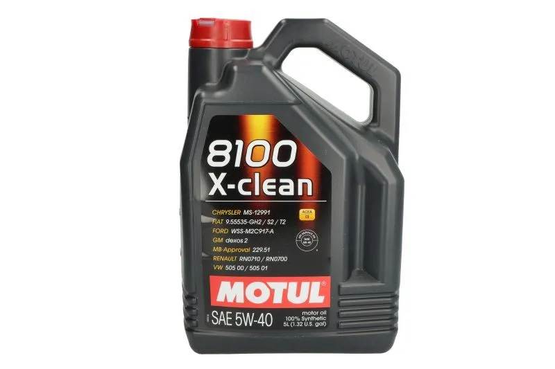 MOTUL ulje za motor 8100 X-CLEAN 5W40 C3 5L