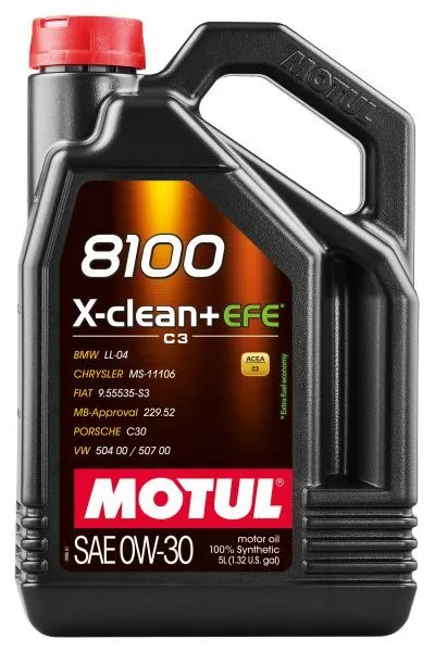 MOTUL ulje za motor  8100 XCLEAN+ EFE 0W30 5L