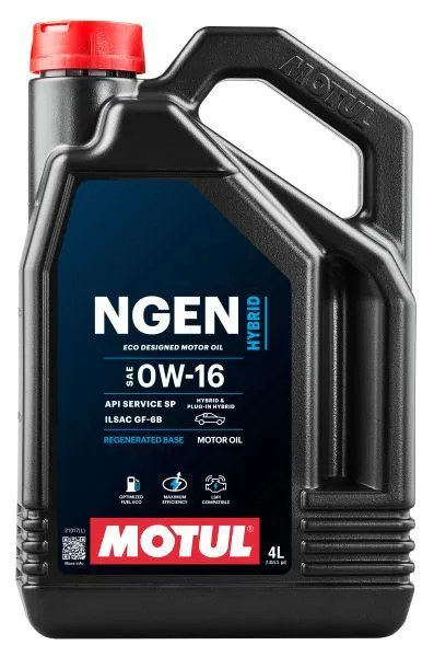 MOTUL ulje za motor NGEN HYBRID 0W16 4L