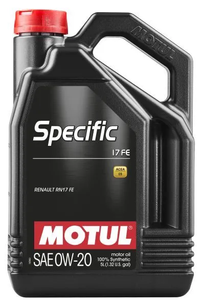 MOTUL ulje za motor SPECIFIC 17 FE 0W20 5L