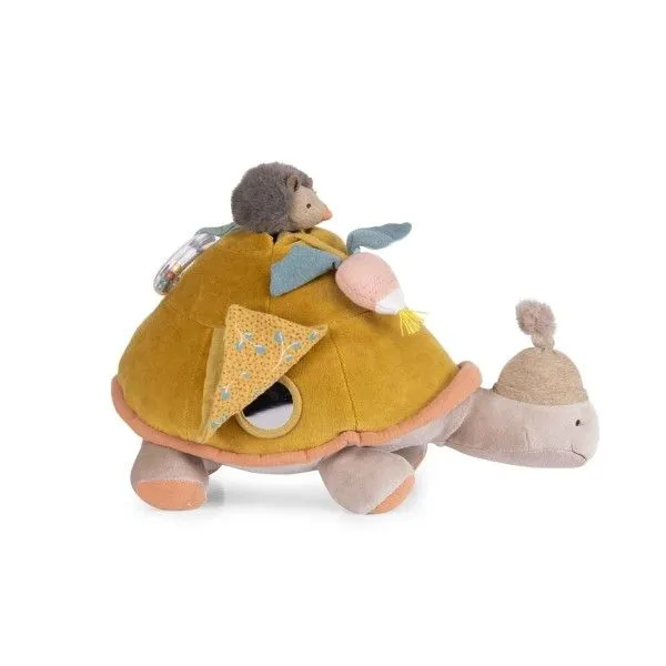 MOULIN ROTY Plišana igračka sa aktivnostima kornjača - Trois Petits Lapins