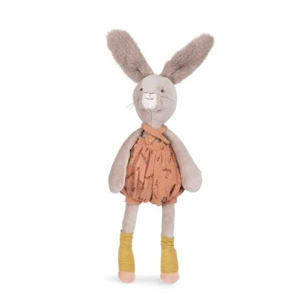 MOULIN ROTY Plišana igračka zeka - Trois Petits Lapins, roze